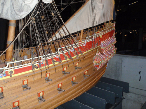 1628 Vasa War Ship - Model.